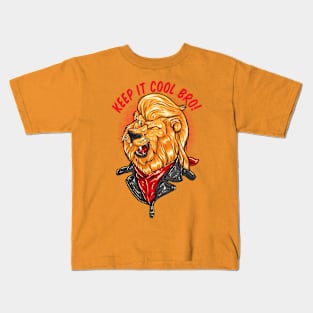 Keep It Cool Lion Kids T-Shirt